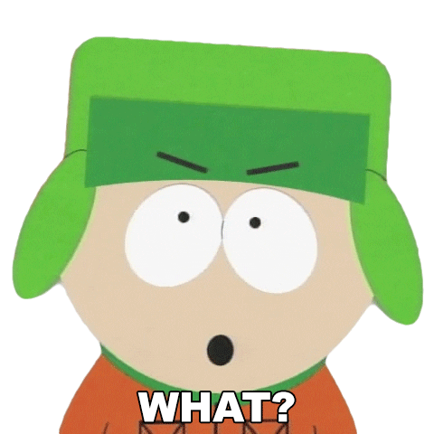 Kyle Broflovski What Sticker by South Park