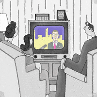 The Colbert Report Fox GIF by Animation Domination High-Def