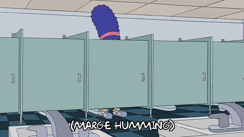 Humming Episode 19 GIF by The Simpsons