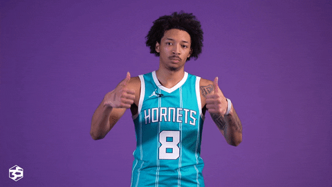 Basketball Yes GIF by Charlotte Hornets