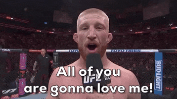 Mixed Martial Arts Love GIF by UFC