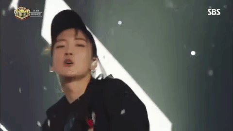 k-pop winner GIF