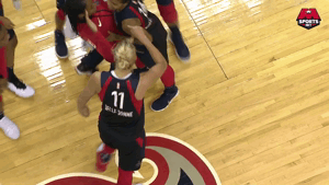 lets go hug GIF by WNBA