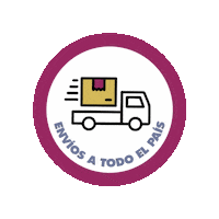 Envios Fucsia Sticker