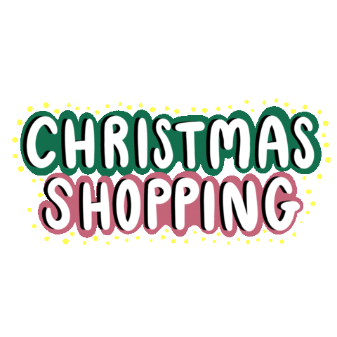 maeflora_ christmas shopping maeflora Sticker