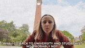 Back To School University GIF by HannahWitton