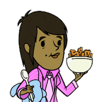 AdVentureCapitalistHH money morning adventure cereal Sticker