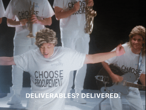 AmplifyProcurement giphyupload consulting complete delivered GIF