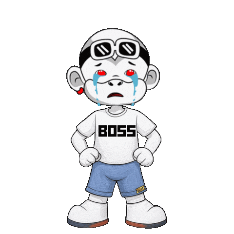Like A Boss Sticker by Zhot