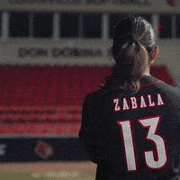 Turn Around Softball GIF by Louisville Cardinals