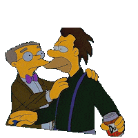 The Simpsons Yes Sticker