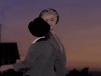 true blue madonna GIF
