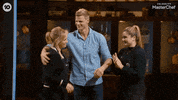 Celebrity Masterchef Hug GIF by MasterChefAU
