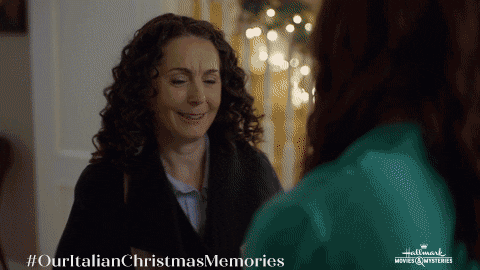 Christmas Hug GIF by Hallmark Mystery