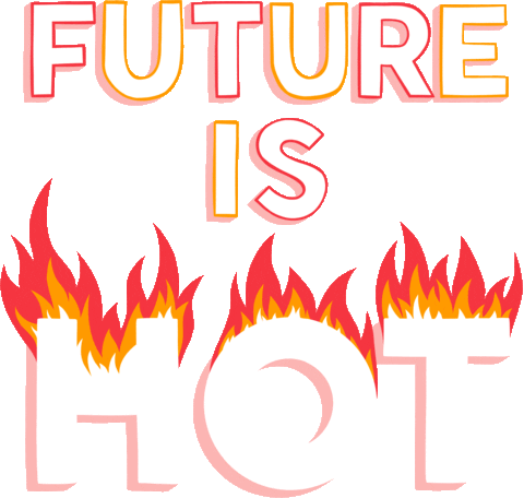 Fire Climate Sticker by Morgane Perrot