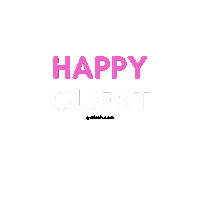 Happy Client Sticker by Gialash.com