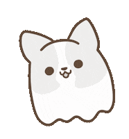 Dog Floating Sticker by corgiyolk