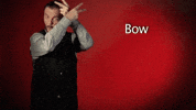sign language bow GIF by Sign with Robert