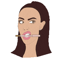 Makeup Lips Sticker by Rebecca Stella