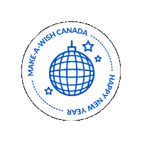 Happy New Year Sticker by Make-A-Wish Canada