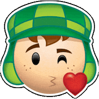 El Chavo Kiss Sticker by Grupo Chespirito
