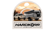 Gladiator Camping Sticker by Hardkorr