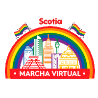 Lgbt Scotia Sticker by Scotiabank México