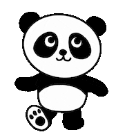 Dance Panda Sticker by rico