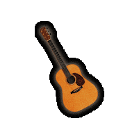 danielrodriguezofficial music guitar daniel rodriguez Sticker