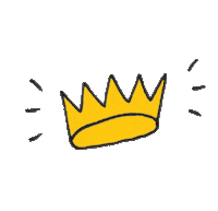 Crown Kroon Sticker by a n n a + n i n a