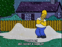Melting Wicked Witch GIF by The Simpsons
