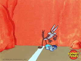 Wile E Coyote Art GIF by Looney Tunes