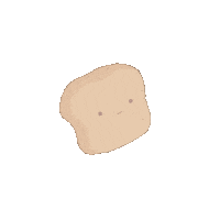danidoodles_png bread toast breadcrumb danidoodles Sticker