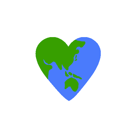 Mother Nature Heart Sticker