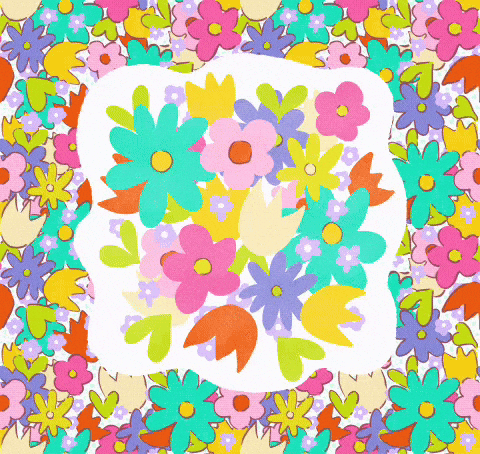 Summer Flowers GIF by Daisy Lemon