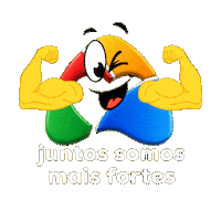 Juntos Somos Mais Fortes Sticker by Amaes