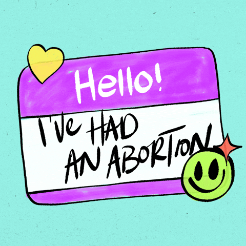 Reproductive Rights Hello GIF by INTO ACTION