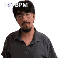 140 Bpm Sticker