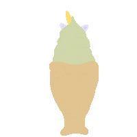 Melting Ice Cream Sticker