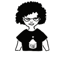 Girl Woman Sticker by zartmintdesign