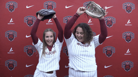 Softball Wildcats GIF by CWU Athletics