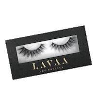 Gold Lashes Sticker by Lavaa Beauty
