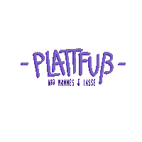 PlattfussPodcast running run bike podcast Sticker