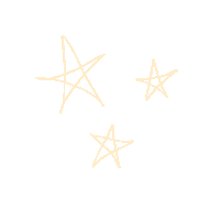 New Year Stars Sticker by Lauren Fox