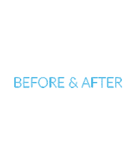 Before And After Hair Transformation Sticker by Walker Tape