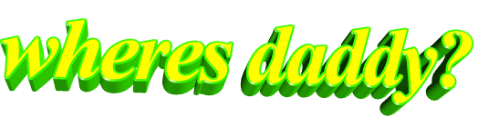 Wheres daddy Sticker by AnimatedText