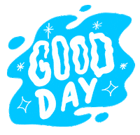 Good Day Lettering Sticker