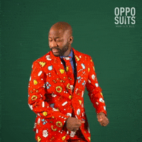Merry Christmas Reaction GIF by OppoSuits