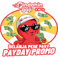 Gajian Sticker by CIMB Niaga