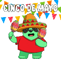 May 5Th Cinco De Mayo Sticker by SuperVerse
